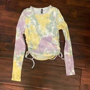 H&M tie dye long sleeve